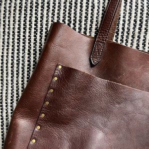 RARE! Madewell Studded Medium Transport Tote